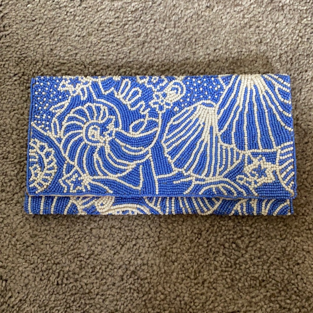 Lilly Pulitzer Beaded Clutch